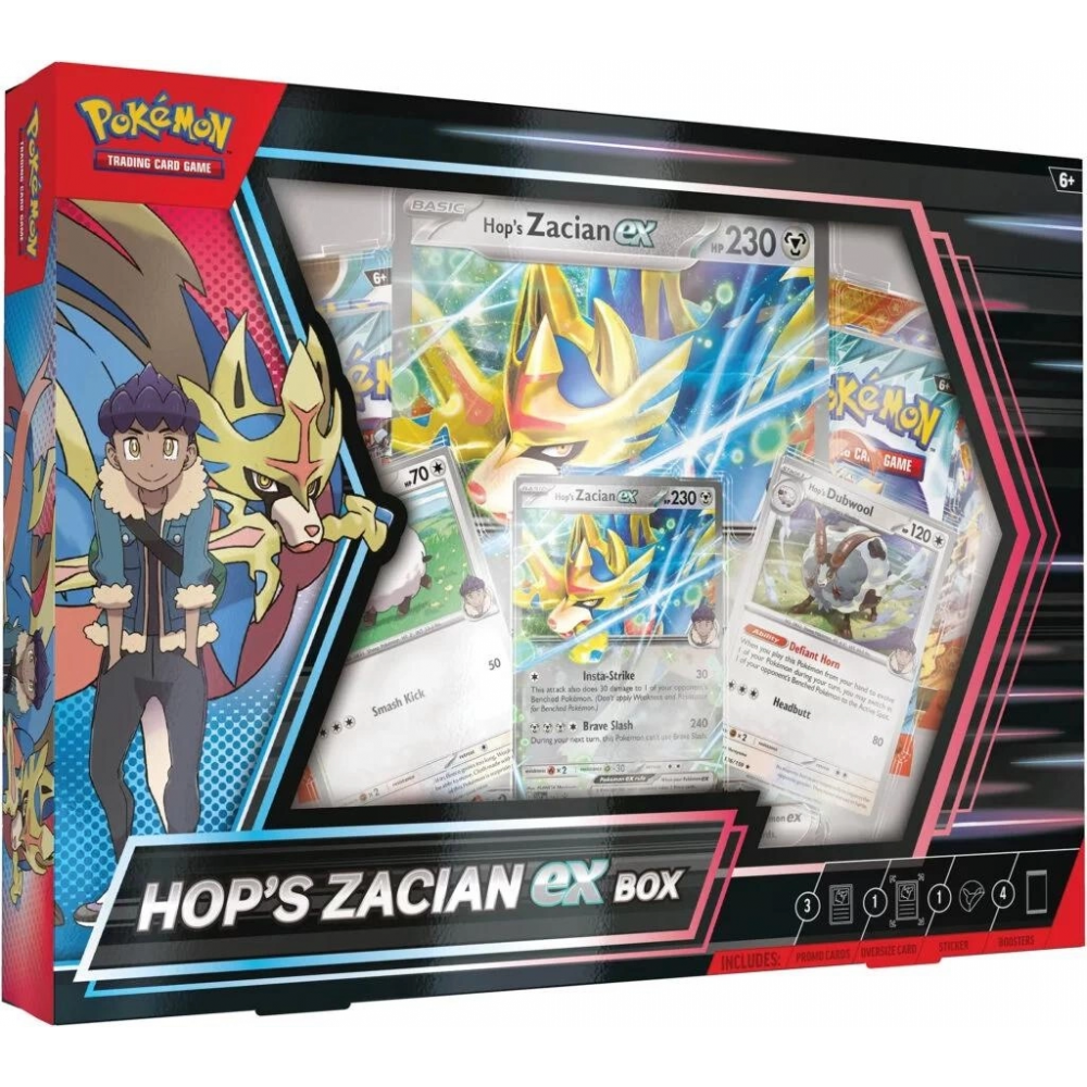 Hops Zacian Ex Sealed Box Journey Together