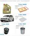 VOLKSWAGEN POLO 1.4 TDİ 1.4 TDI (6C) - kw 55 - 75 hp YAĞ BAKIM SETİ