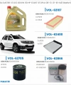 DACİA DUSTER 1.5 DCİ 80 KW 110 HP START STOPLU 08-13 → 01-18 YAĞ BAKIM SETİ