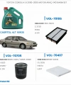 TOYOTA COROLLA 1.6 2000-2005 MOTOR ARAÇ YAĞ BAKIM SETİ