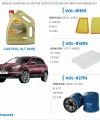 NİSSAN QASHQAİ 1.6 MOTOR 02/07 → 12/13 84 KW 114HP YAĞ BAKIM SETİ