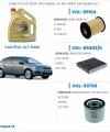 FORD FOCUS 2004-2012 MODEL 1.6 16V 100HP YAĞ BAKIM SETİ