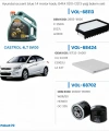 HYUNDAİ ACCENT BLUE 1.4 MOTOR KODU:G4FA 11/10 → 12/13 YAĞ BAKIM SETİ
