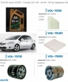 TOYATA Aurıs I (E150)- Coralla 1.4 D-D4-KW 60-99 hp Yağ Bakım Seti