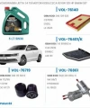VOLKSWAGEN JETTA 1.4 TSİ MOTOR KODU:CZCA 92 KW 125 HP BAKIM SETİ