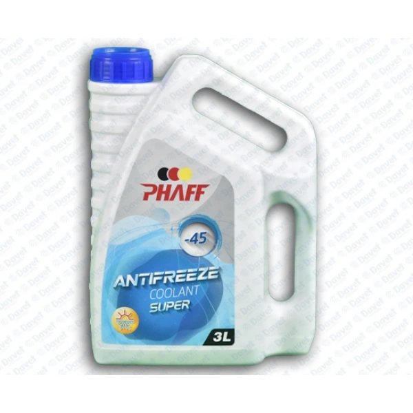 Phaff Antifiriz Mavi 3 Lt 56 Derece