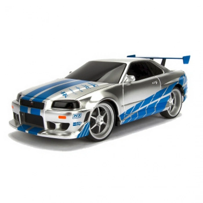 1/24 Uzaktan Kumandalı Fast  Furious Nissan Skyline GTR