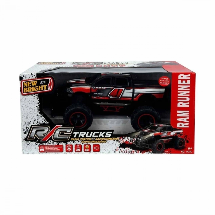 1423 Trucks Uzaktan Kumandalı Araba 34 cm 1:14 -