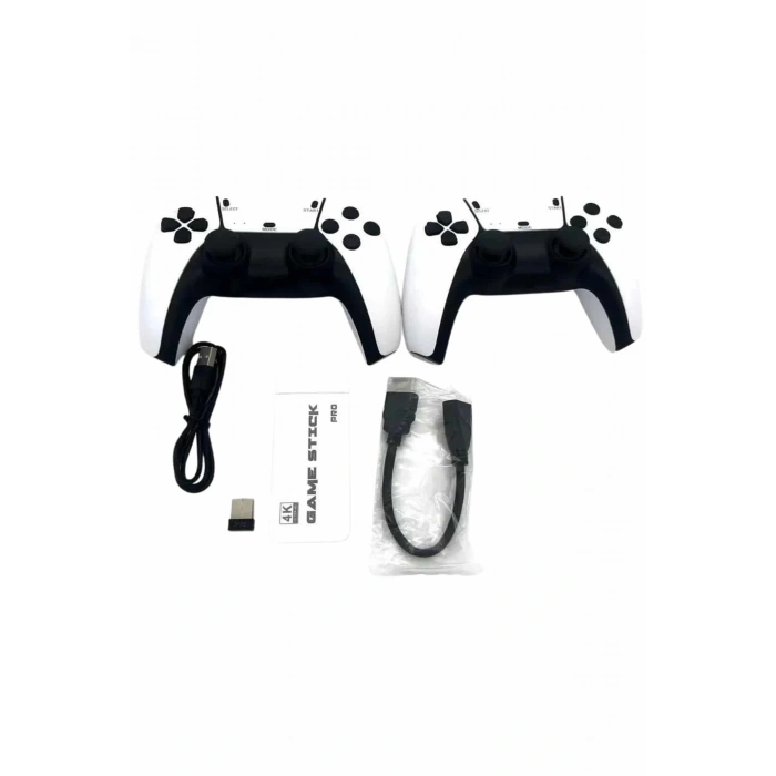 2.4 GHZ Oyun Konsolu Çift Konsol 4K Ultra Hd Game Stick
