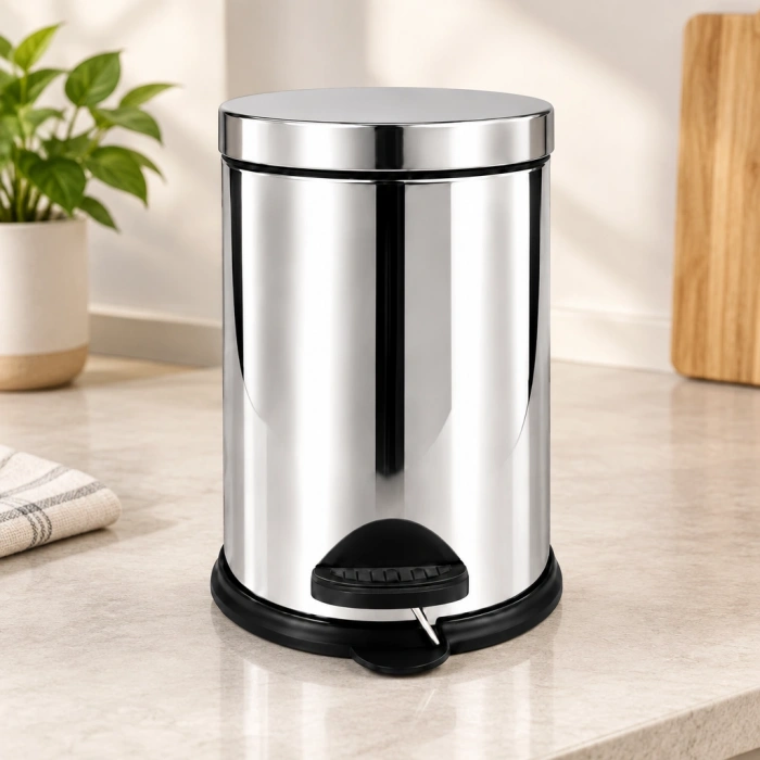 3 L Metal Pedallı Çöp Kovası