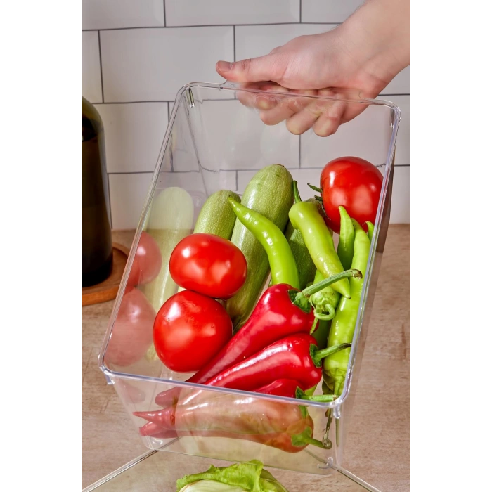 3 Lü Buzdolabı Organizeri & Buzdolabı Düzenleyici 6 lt
