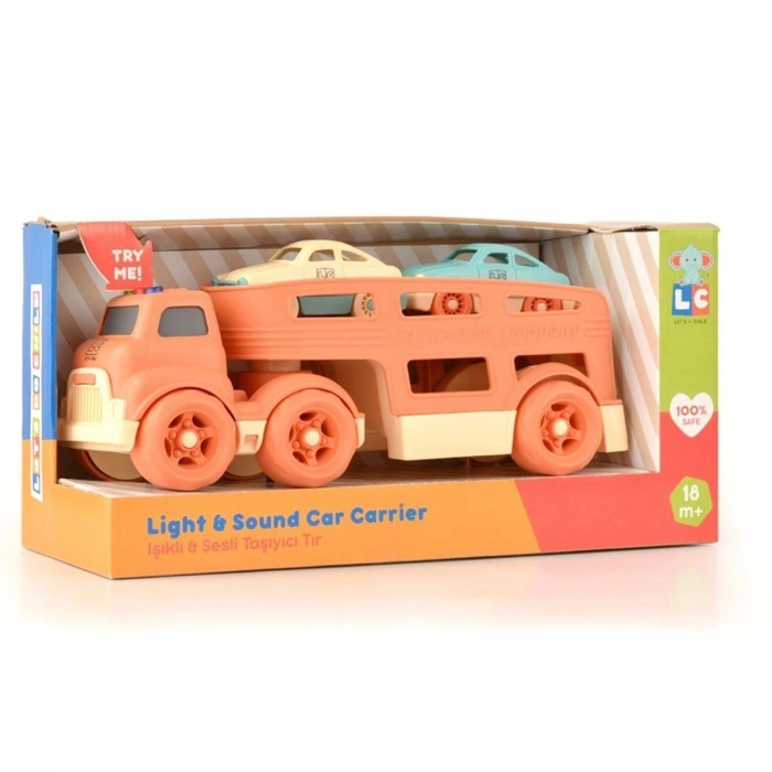 -31022 Sesli ve Işıklı Taşıyıcı Tır 3 Parça -Lets Be Child