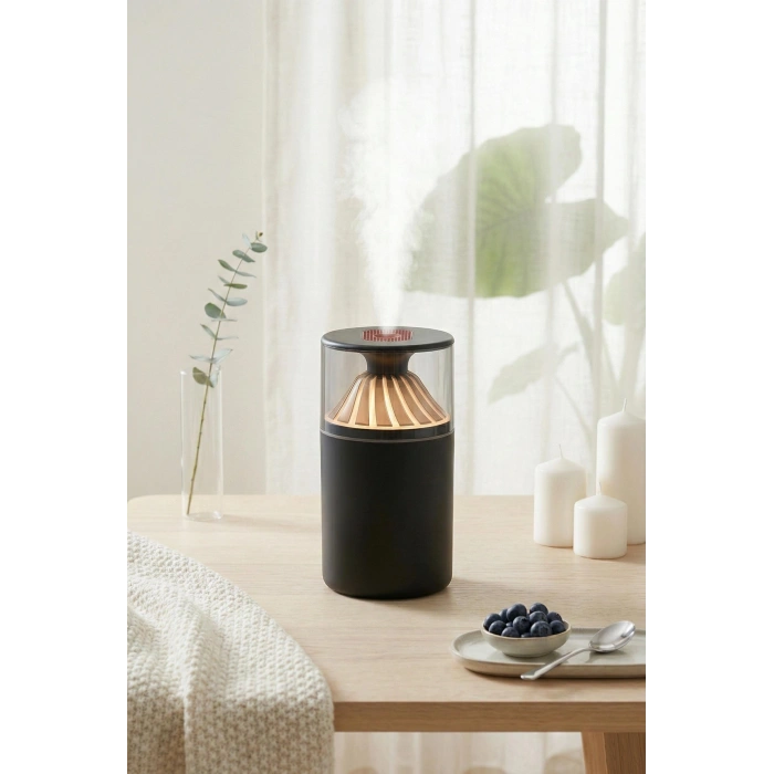 350 ml LED Işıklı Hava Nemlendirici & Modern Oda Kokusu Difüzörü