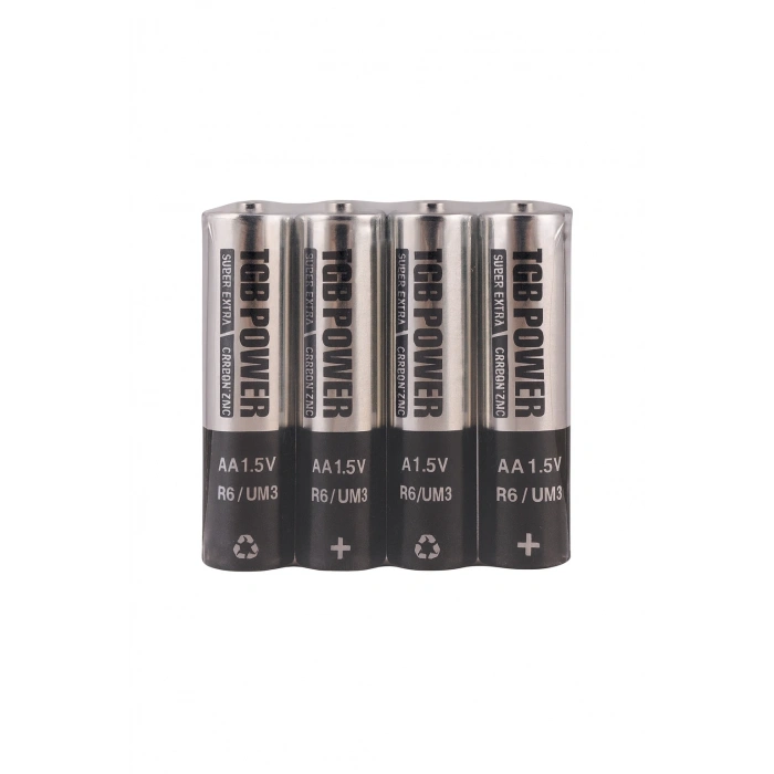 4lü Kalem Pil AA 1.5V R6 / UM3 – Uzun Ömürlü Karbon Çinko Pil Seti