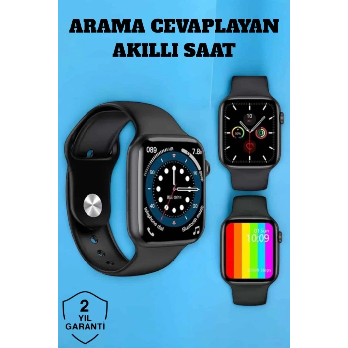Akıllı Saat Bluetooth Bağlantı ve 24 Saat Sağlık İzleme GPS Arama Cevaplama