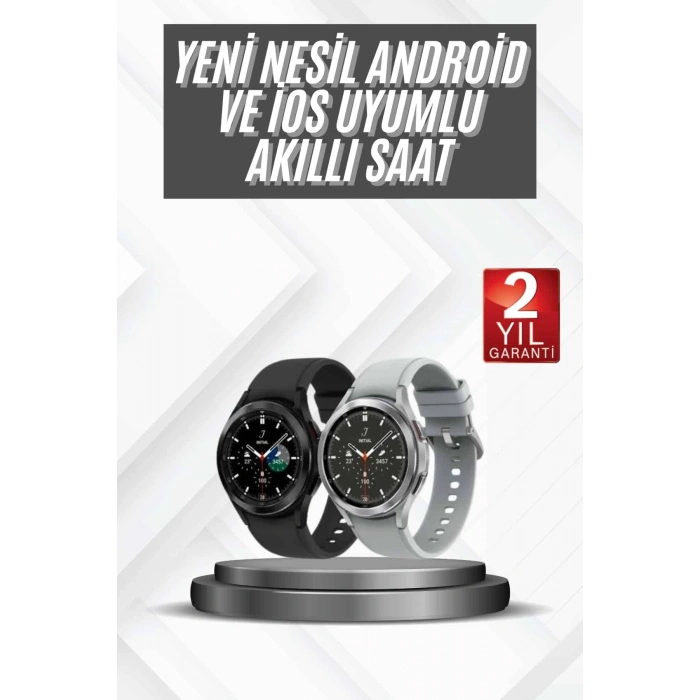 Akıllı Saat Çok Fonksiyonlu Çağrı Cevaplayabilen Bildirim Görme Uzun Pil Ömrü