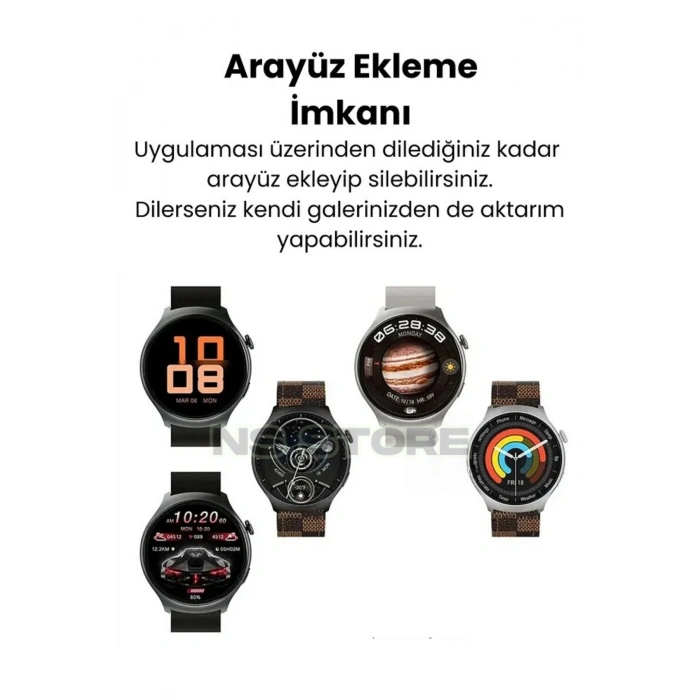 Akıllı Saat - Renk: Siyah, Kasa Renk: Siyah, Kordon Renk: Siyah | Teknik Özellikleri ve Kullanım