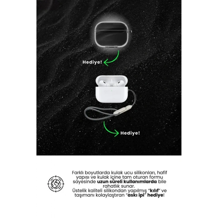 Aktif Gürültü Önlemeli (ANC) Pro TWS Bluetooth Kulaklık, Şeffaf Mod ve Gelişmiş Özellikler