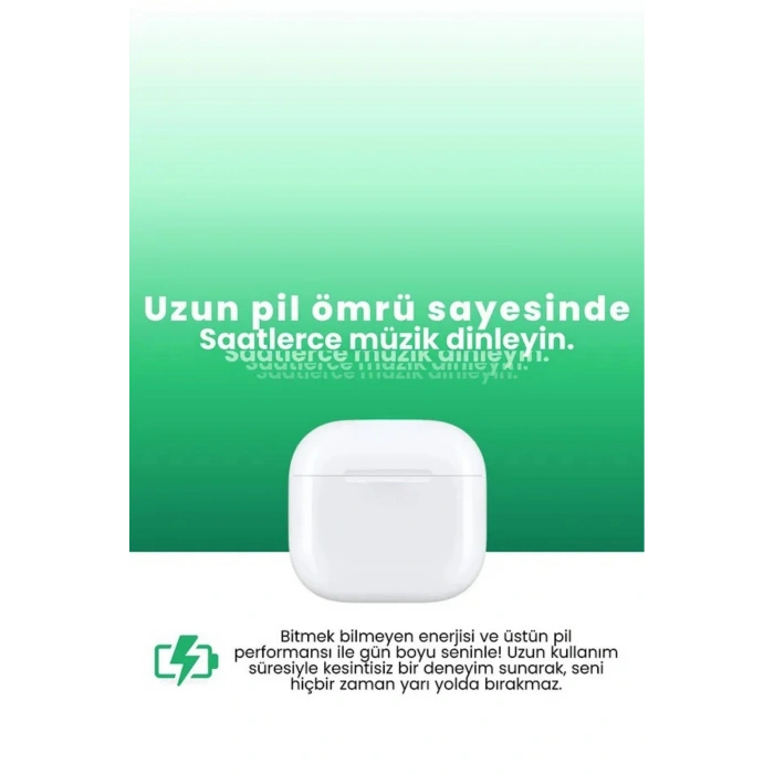 Aktif Gürültü Önlemeli (ANC) TWS Bluetooth Kulaklık, Şeffaf Mod ve Dokunmatik Kontrol
