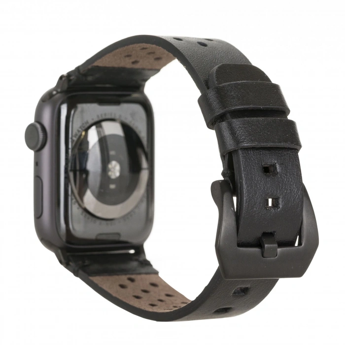 Apple Watch Uyumlu Deri Kordon Vigo 42-44-45mm RST1