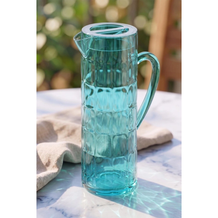Arkilik Allegra 1,5 Lt Aquamarin Sürahi (Buzdolabı Kapak Rafına Sığar)
