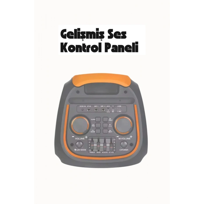 Bluetooth Hoparlör - Renk: Siyah, Özellik: Kablosuz, Dinleme Süresi: 5-10 Saat, Çoklu Bağlantı