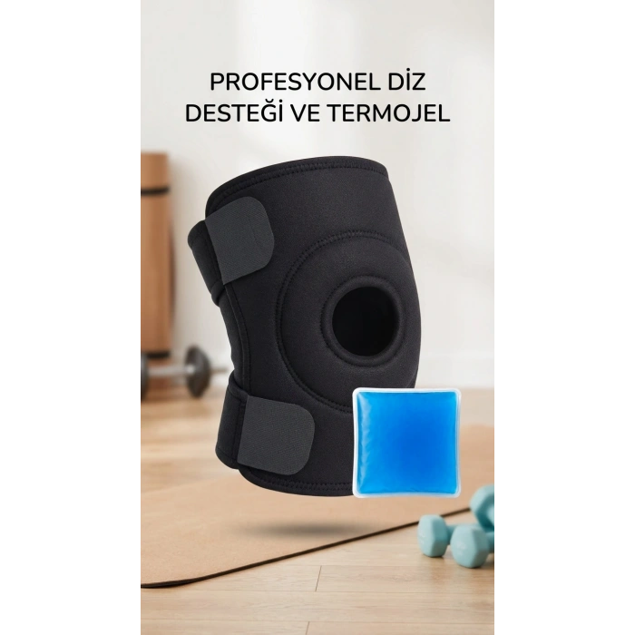 Çapraz Bağlı Spor Diz Korsesi Menisküs ve Destek İçin