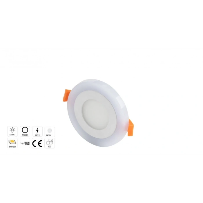 CATA CT 5150 7W 6400K Beyaz-Mavi Işık Okyanus Led Spot Armatür