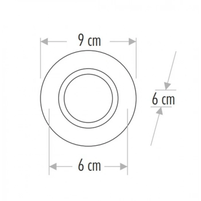 CATA CT 6555 Cam Spot Kasası