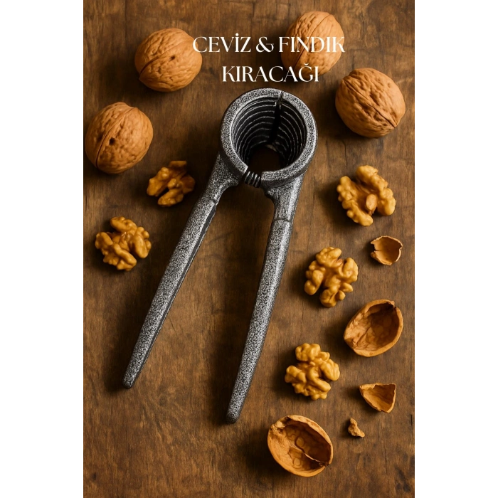 Ceviz ve Fındık Kırıcı - Dayanıklı Döküm Gövde