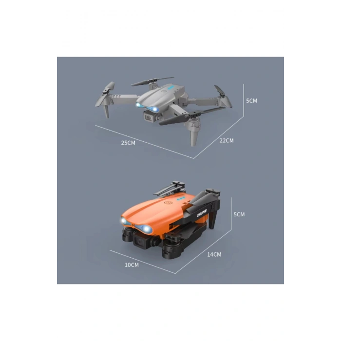 Çift Bataryalı 360 Derece Takla Atabilen Wi-Fi Kameralı Mini Drone, Çok Renkli Seçenek