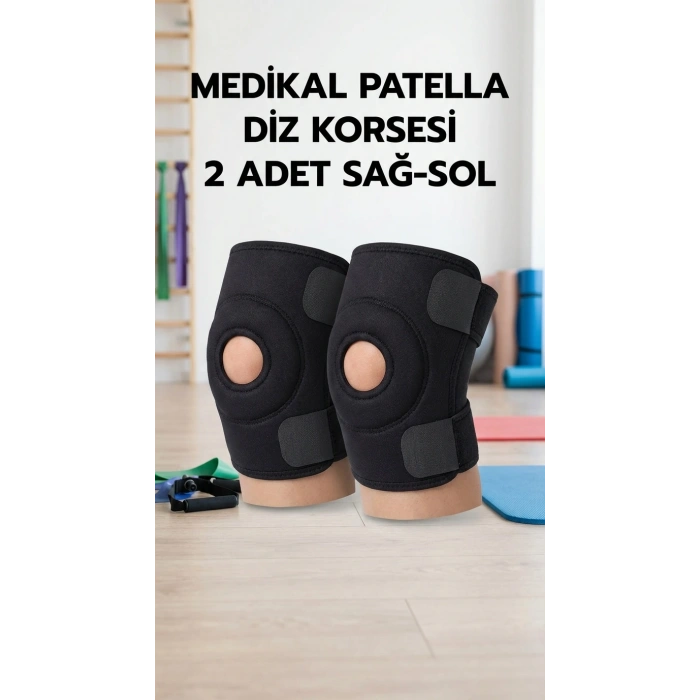 Çift Taraflı Patella Destekli Menisküs Ağrısı İçin Spor Dizlik