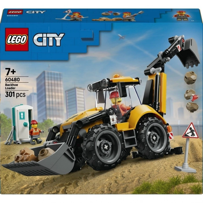 City Sarı Kazıcı Yükleyici 60480