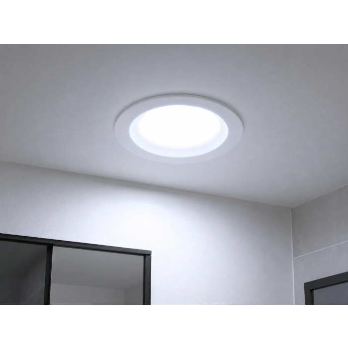 Eco Lounge 1 adet EDSON ED 6005 Sıva Altı 6W Aliminyum Kasa Led Spot 6400K Beyaz Işık