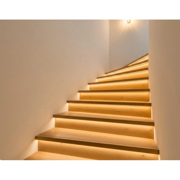 Eco Lounge 5 Metre CATA CT 4541 İç Mekan 216 Çipli COB Şerit LED 2700K Amber Işık 12V