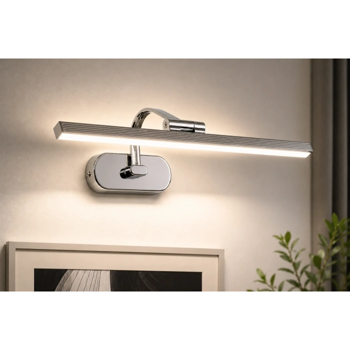 Eco Lounge CATA CT 5212 Krom Yeni Kasa 7W Duvar Aplik 3200K Günışığı