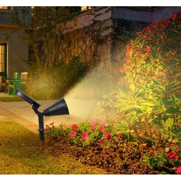 Eco Lounge CATA CT 7310 7W Solar Güneş Enerjili Bahçe Armatürü Amber Renk