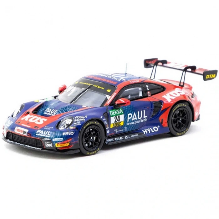 Eco Lounge X iXO Models 1/64 Porsche 911 GT3 R DTM 2023 #24 - Ayhancan Güven