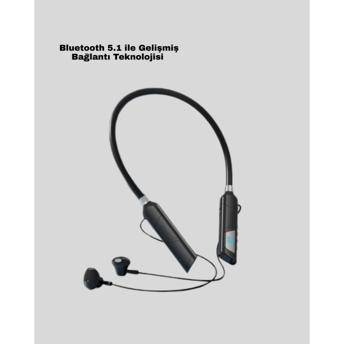 Ergonomik Tasarımlı IPX4 Suya Dayanıklı Bluetooth Kulaklık