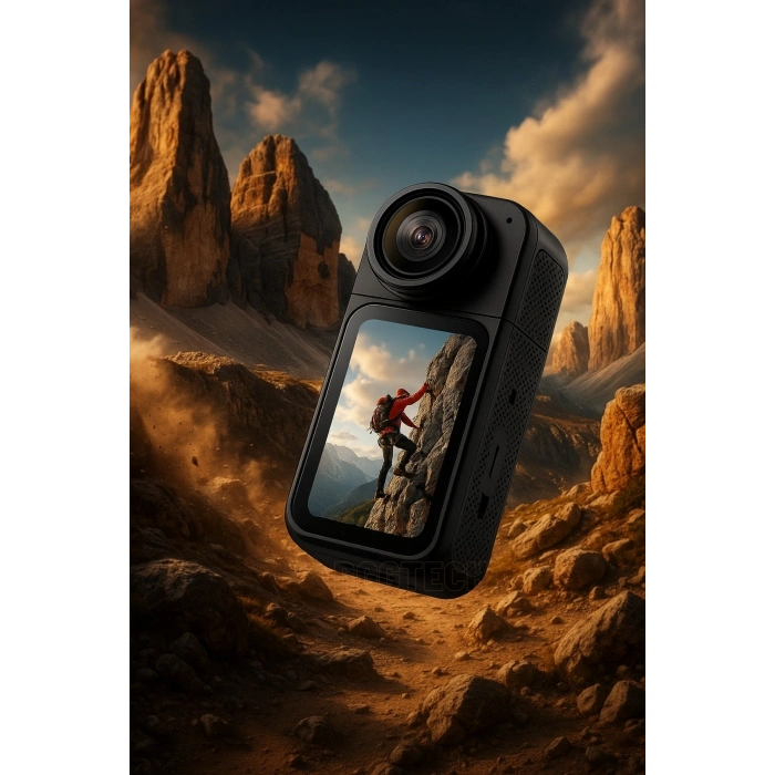 Full HD Mini Yaka Kamerası, 30 FPS Kayıt ve Mıknatıslı Tasarım ile Pratik Kullanım