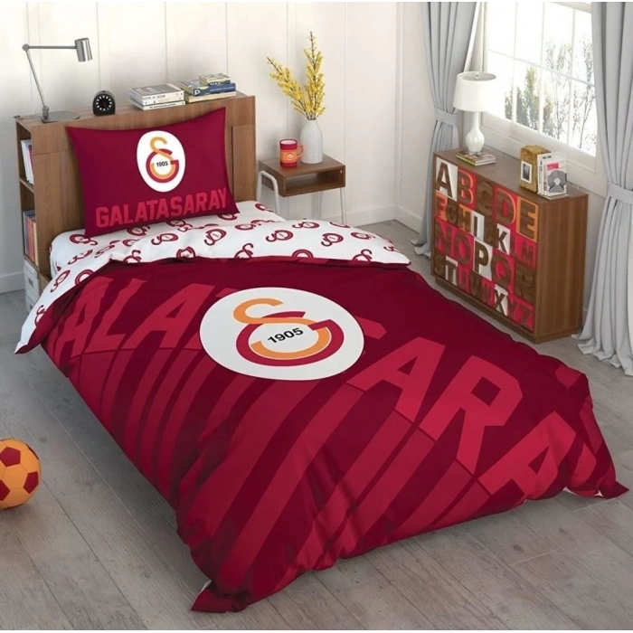 Galatasaray Sportif Tek Kişilik Lisanslı Nevresim Takımı