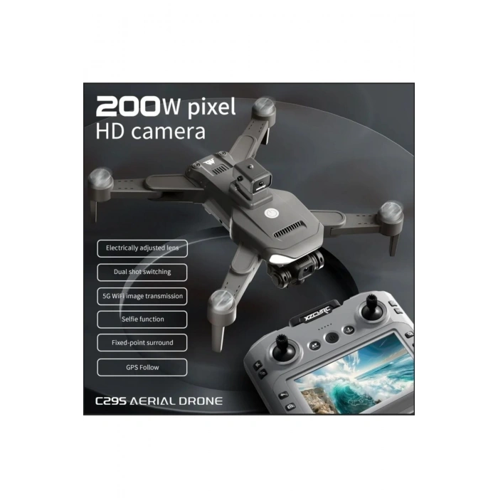 GPS ve Brushless Motorlu 4K Çift Kameralı Drone ile Geniş Menzilde Profesyonel Çekimler