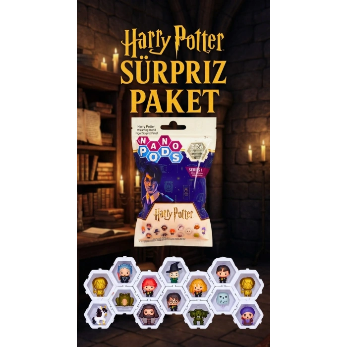 Harry Potter Sürpriz Figür Seti Çocuklar ve Koleksiyonerler İçin 2 Adet