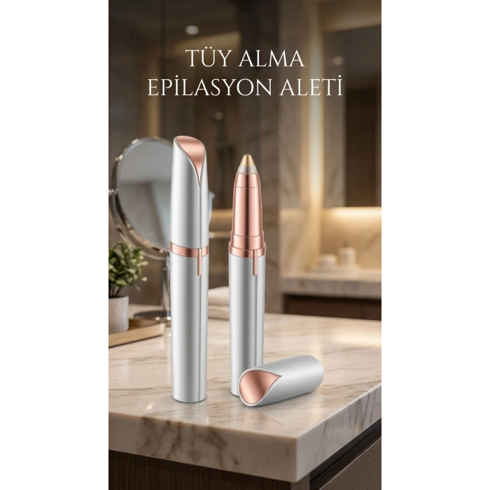 İnce Uçlu Hassas Tüy Alıcı Epilatör Yüz ve Kaş Kullanımı