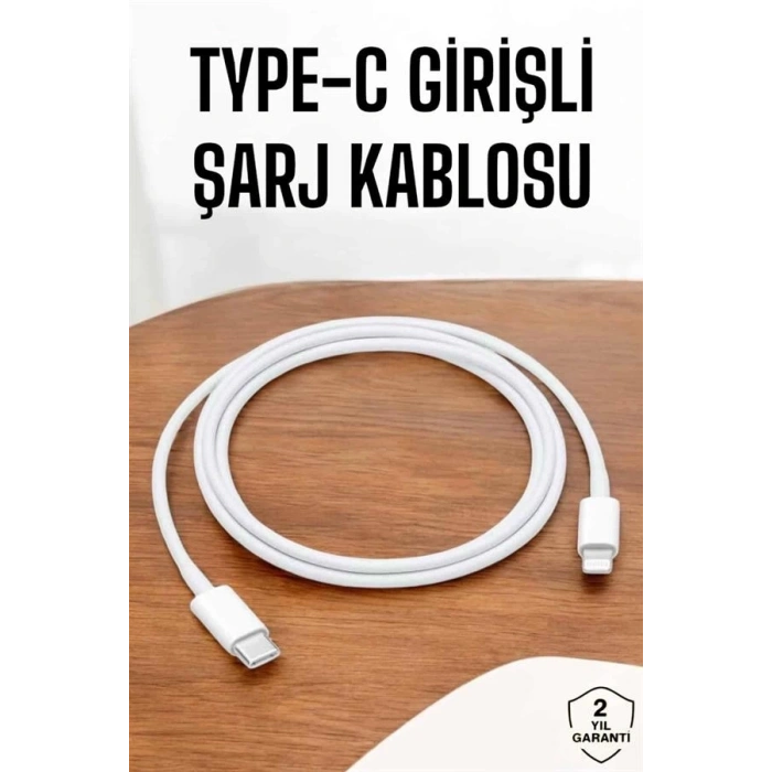 Iphone İOS Uyumlu Hızlı Şarj Kablosu Type C To Lightning 12 13 14 15 Pro Max