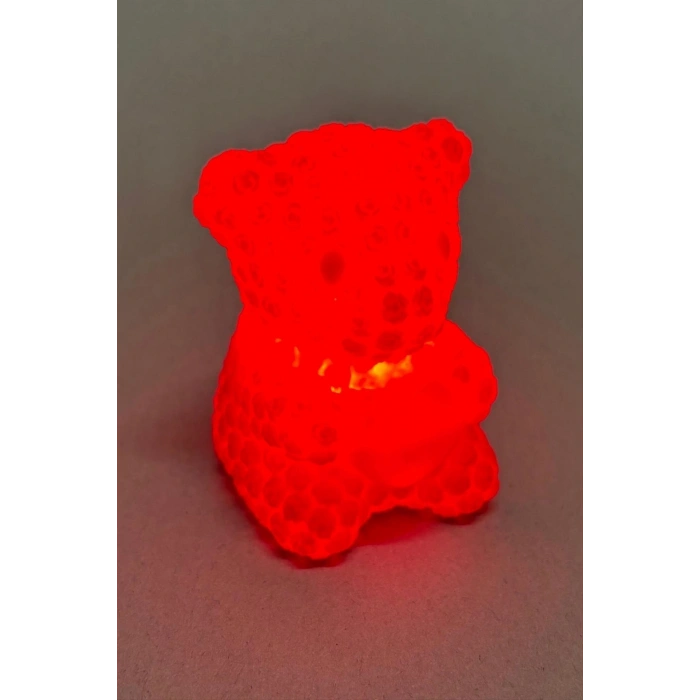 Işıklı Ayıcık Led Lamba 7 cm