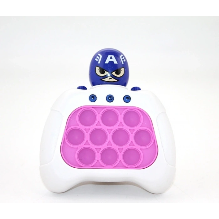 Işıklı Müzikli Pop-It Captain America Tasarımlı