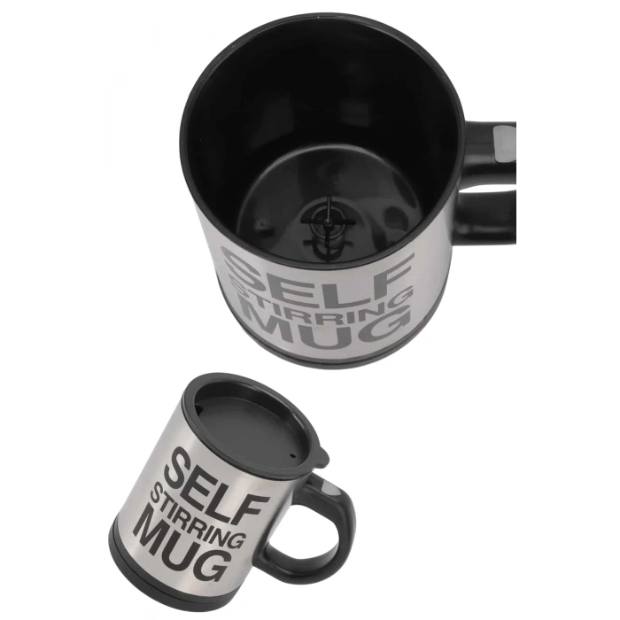 Karıştırıcı Özellikli Mikser Kupa Bardak Kompakt Taşınabilir Mug