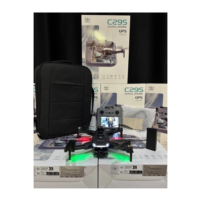 Katlanabilir GPS Drone ile 4K Kalitesinde Havadan Görüntü Alın ve Akıllı Takip Modunu Kullanın