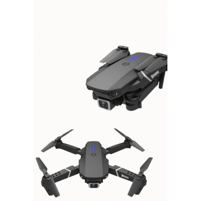 Katlanabilir HD Kameralı Drone, 500-1000 Metre Uçuş Mesafeli ve Ekstra Bataryalı